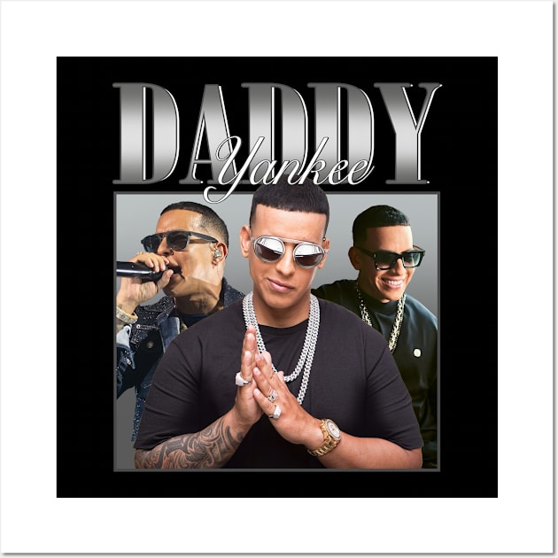 VINTAGE BOOTLEG DADDY YANKEE 90S Wall Art by Archer Expressionism Style